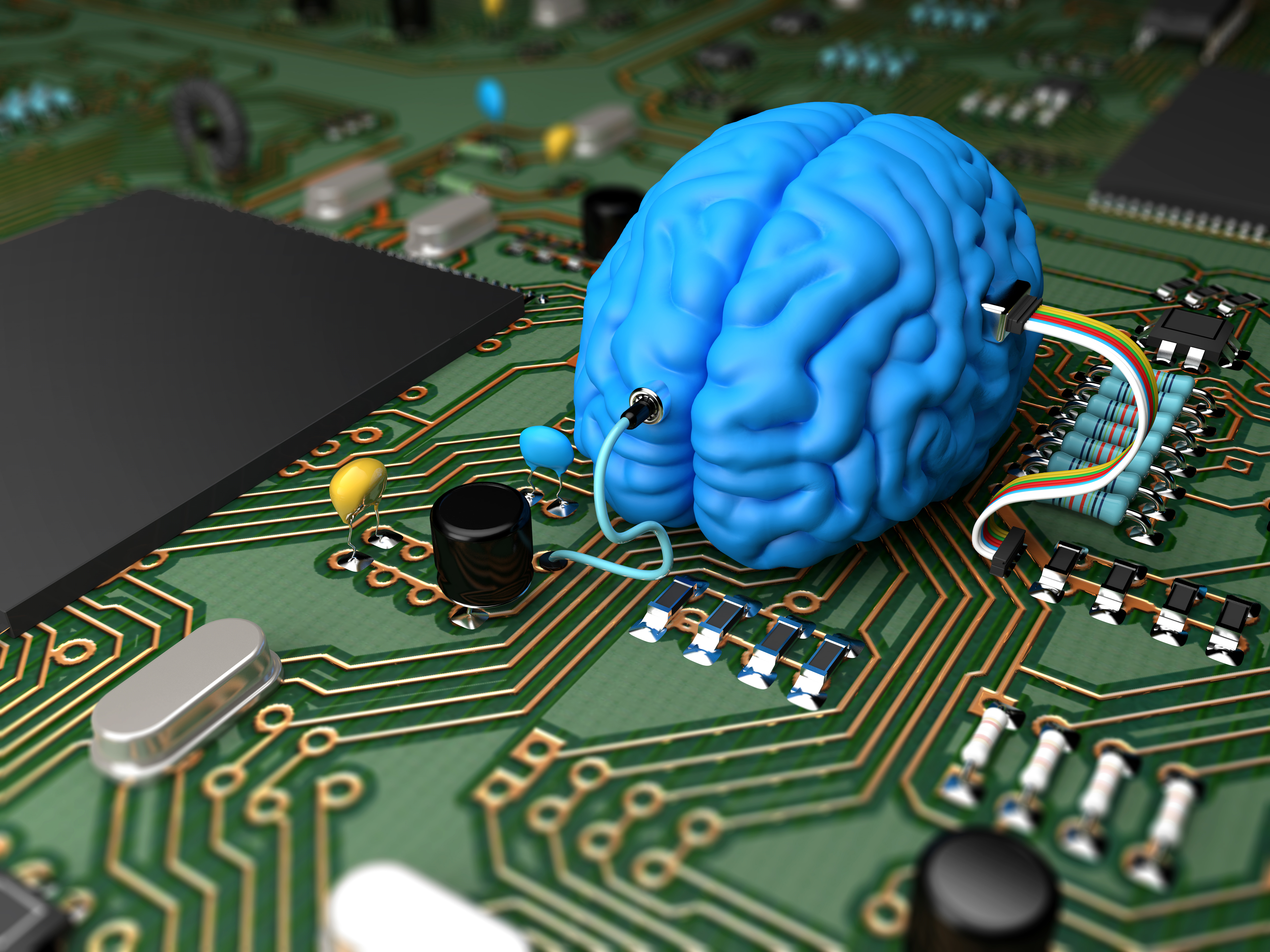 Человеческий мозг и компьютер. Мозг компьютера. Мозг процессор. Электронный мозг. Микрочипы в компьютере.